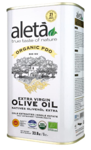 Aleta, USDA Organic Greek Extra Virgin Olive Oil