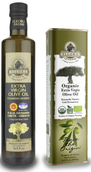 Ellora Farms, Award Winning USDA Organic and Certified PDO Messara Greek Extra Virgin Olive Oil